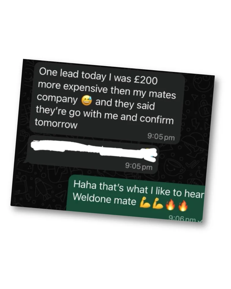 £200 MORE expensive that a competitor
