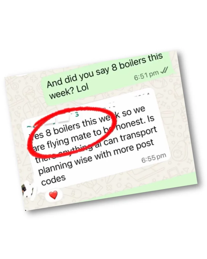 8 boilers this week
