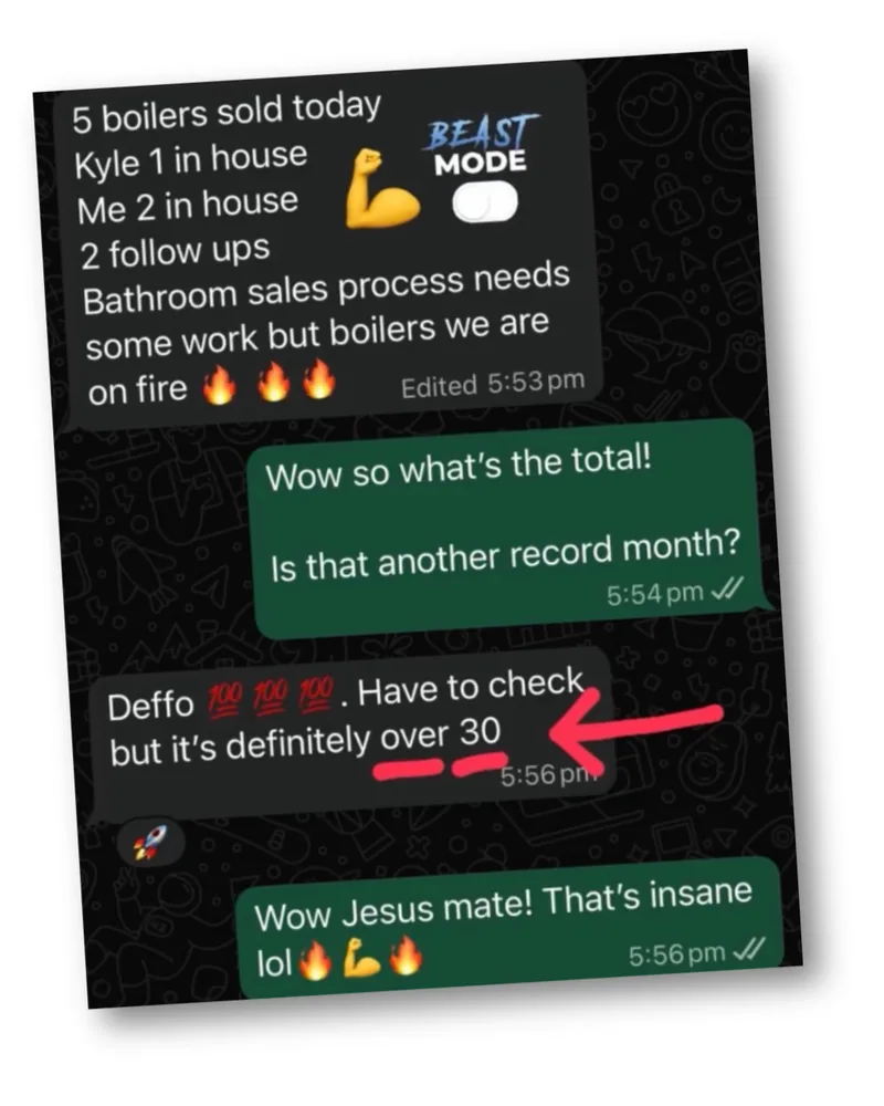 Record month! Over 30 sales